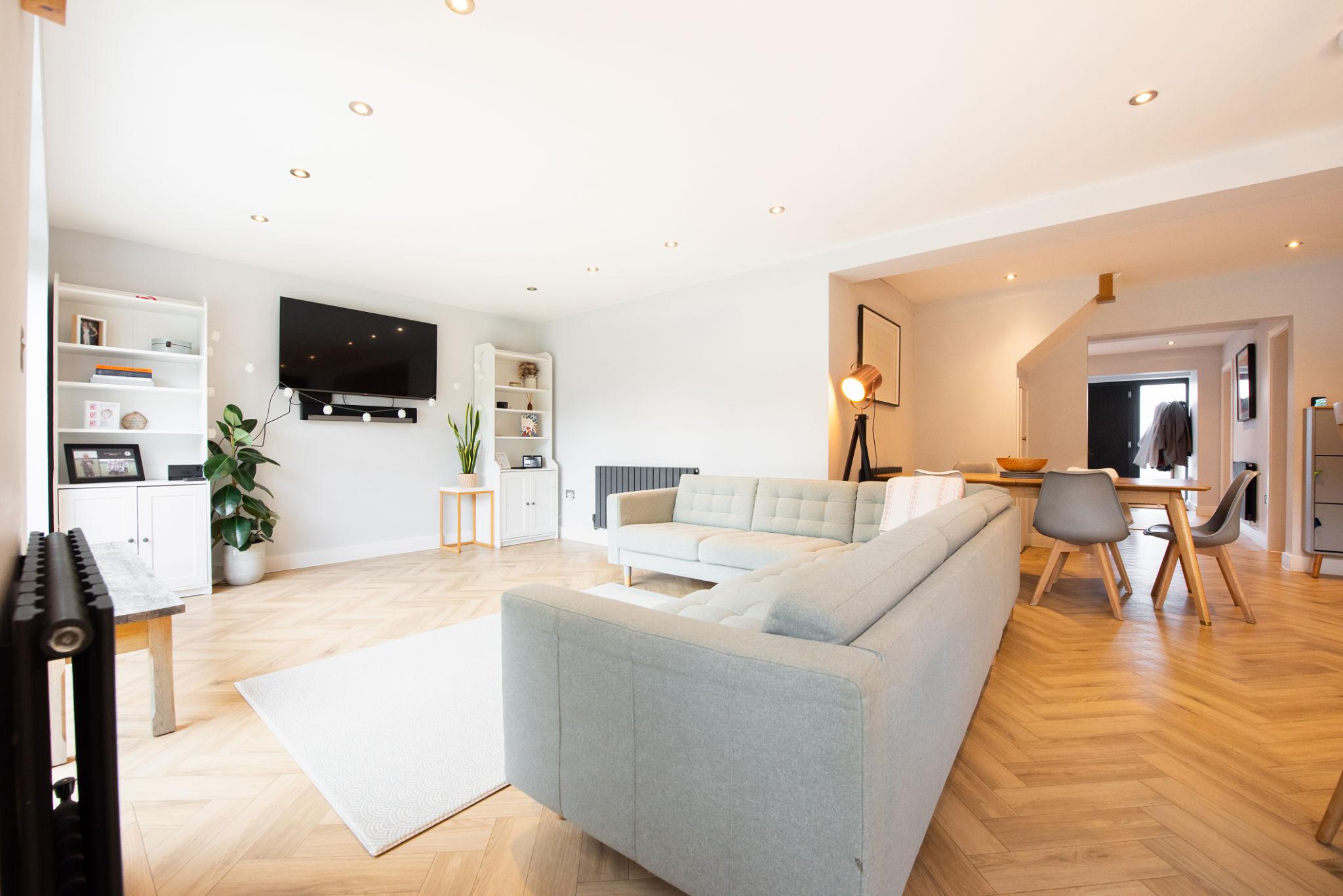 Cozy interior design showcase of premium short-term accommodation